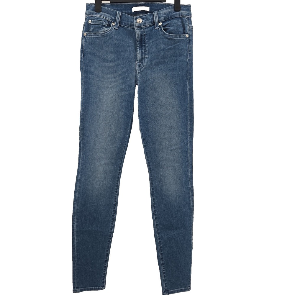 7FAM Women's Size 29 Skinny Jeans Lightweight Denim